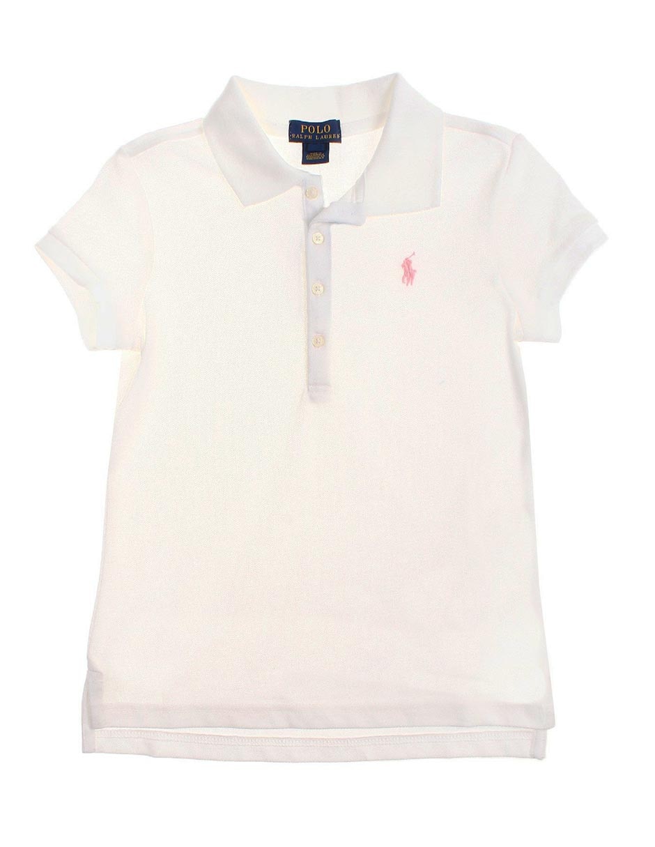 Playera de algodón para niña