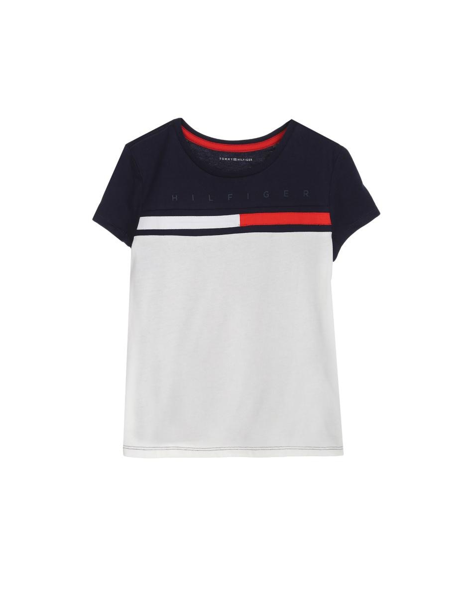 Playera manga corta para niña