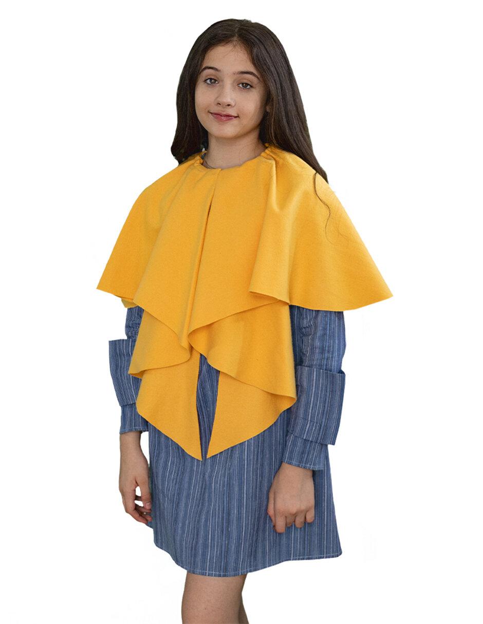 Capa liso para niña Capa liso para niña