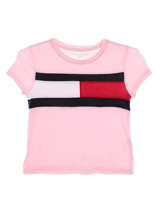 Playera manga corta para niña