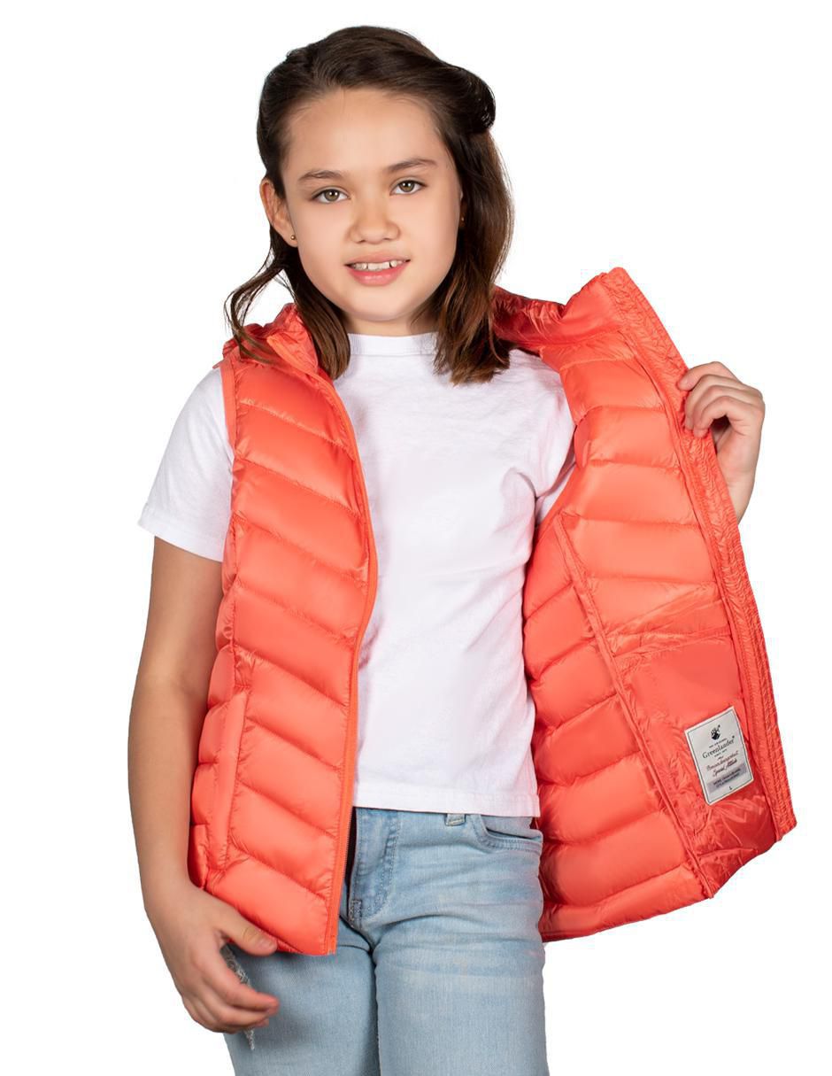 Chaleco con bolsillos para niña 5