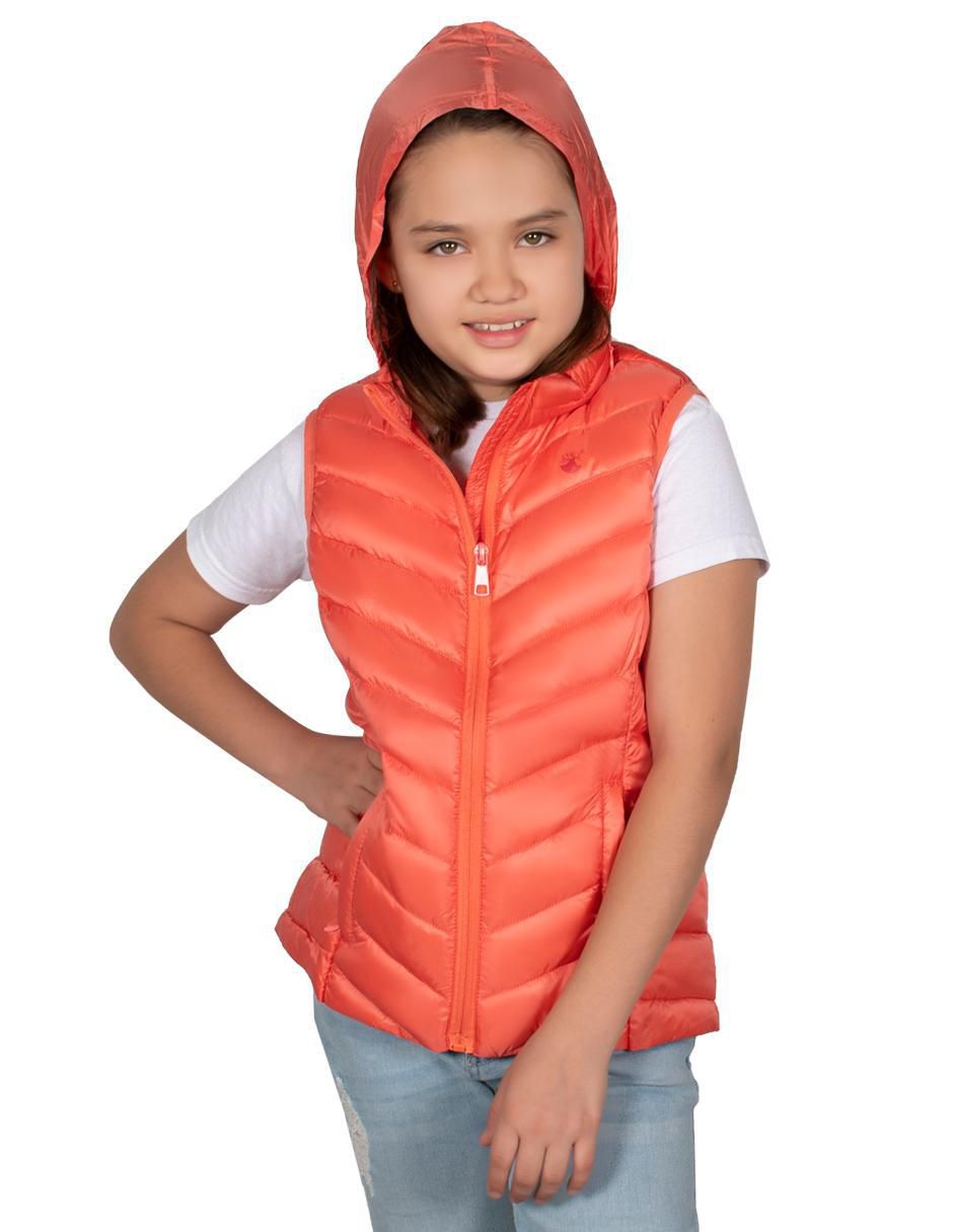 Chaleco con bolsillos para niña 2