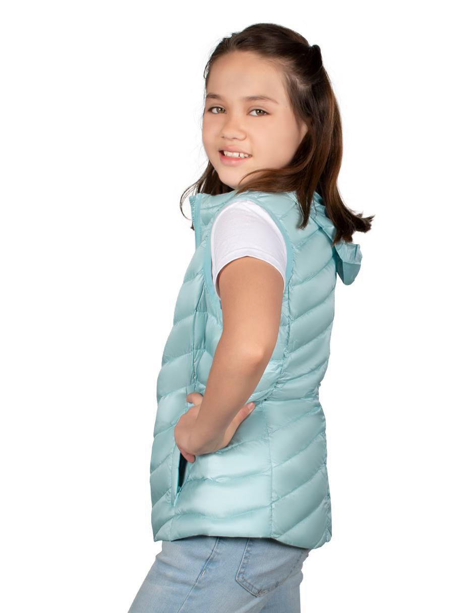 Chaleco con bolsillos para niña 3