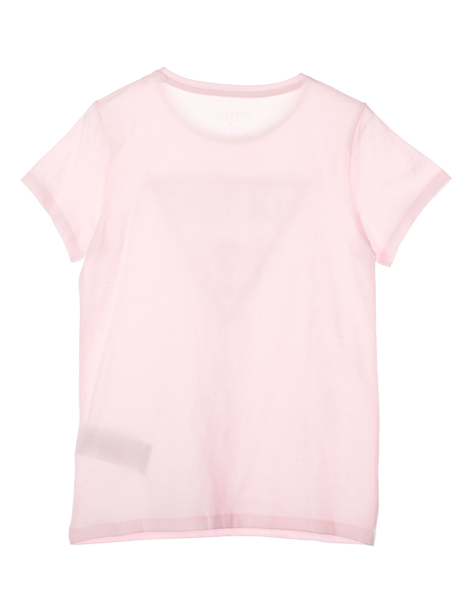 Playera manga corta para niña
