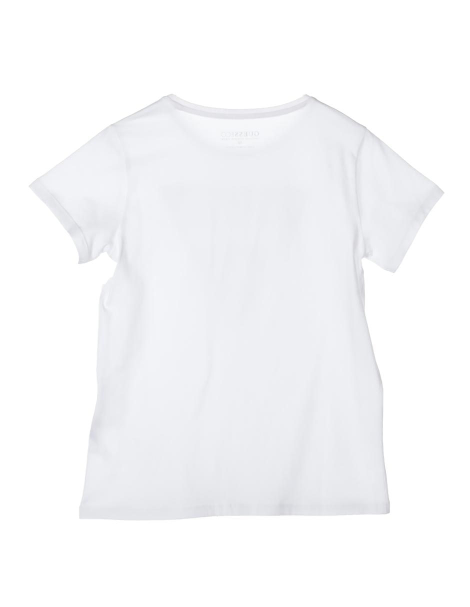Playera manga corta para niña