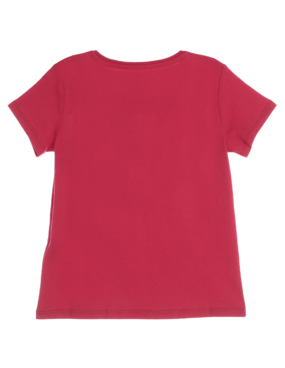 Playera manga corta para niña
