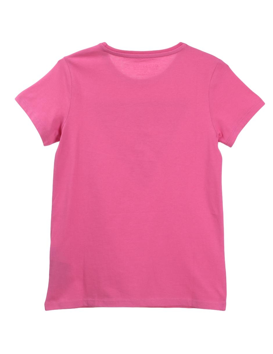 Playera manga corta para niña