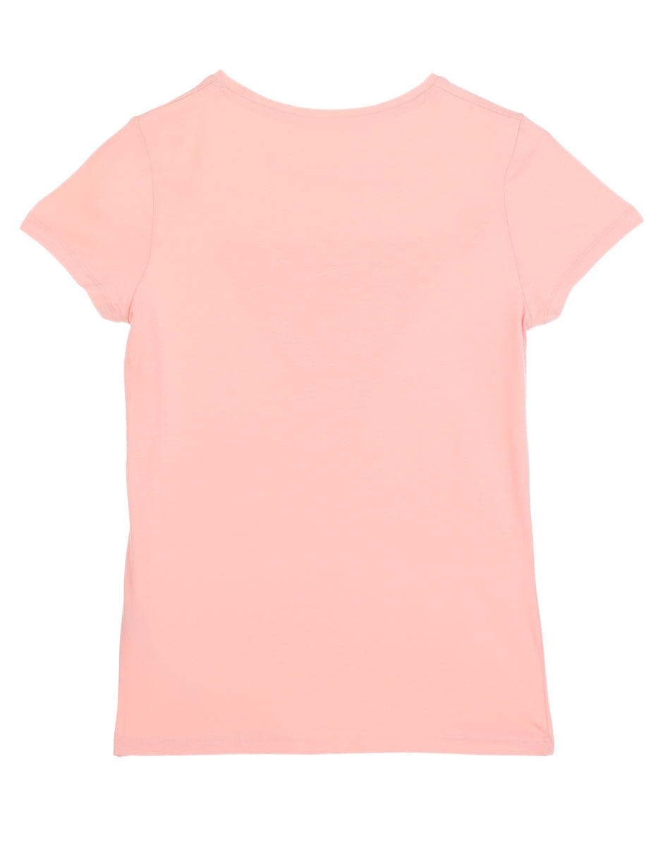 Playera manga corta para niña