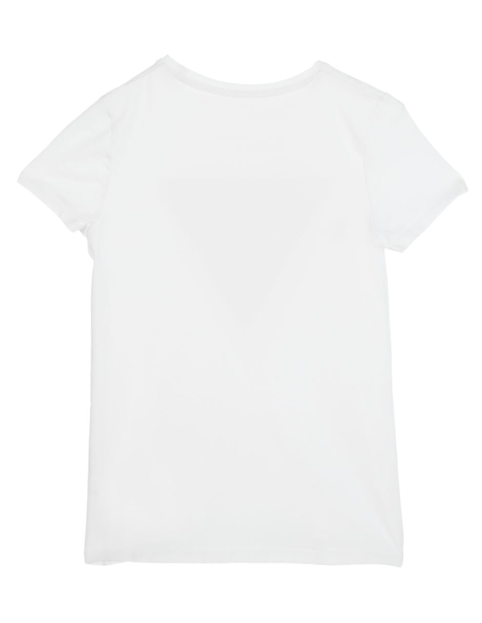Playera manga corta para niña