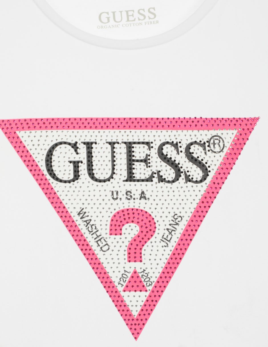 Playera manga corta para niña