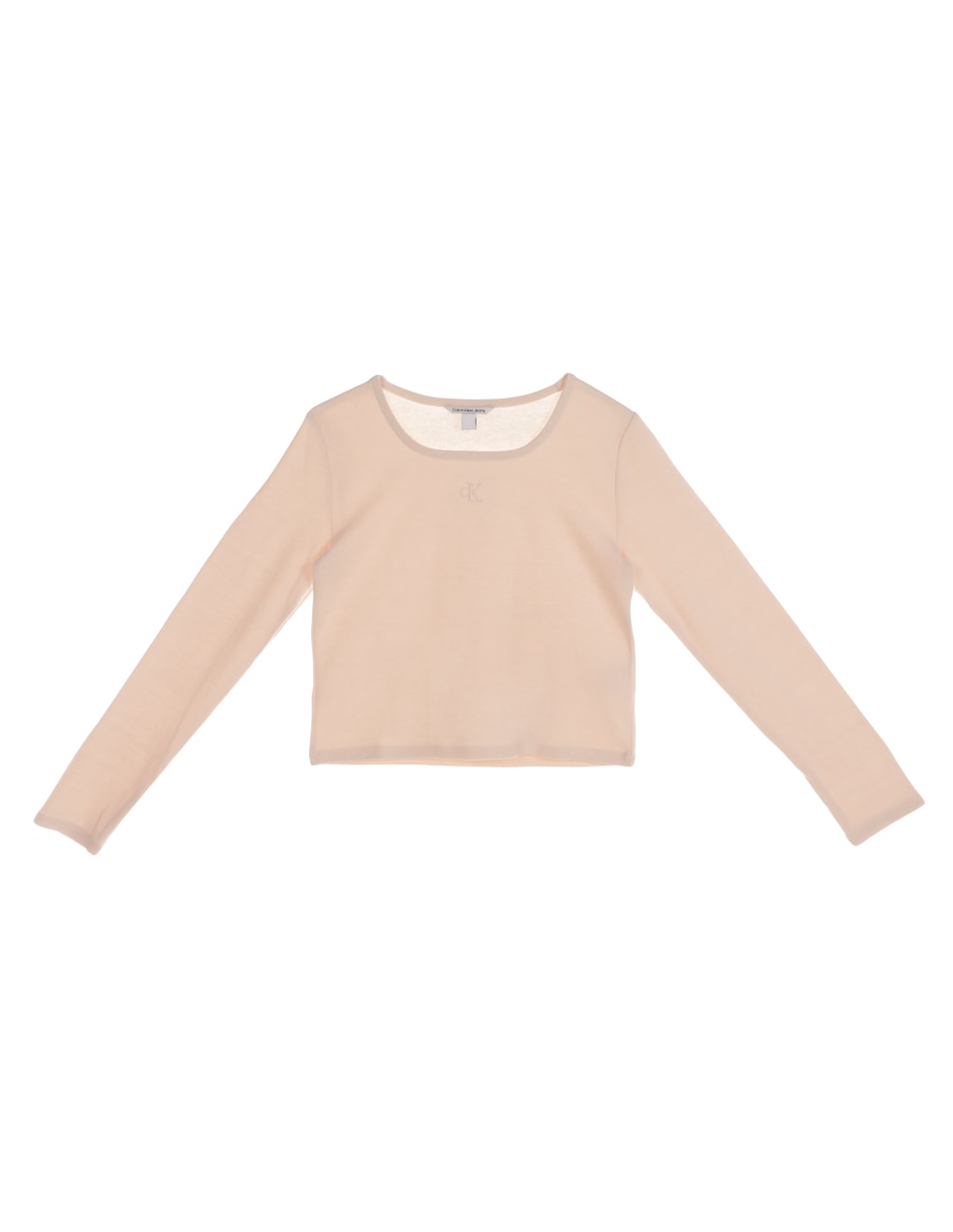 Playera manga larga para niña Playera manga larga para niña