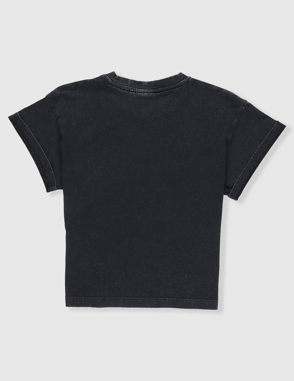 Playera Hugo manga corta para niña