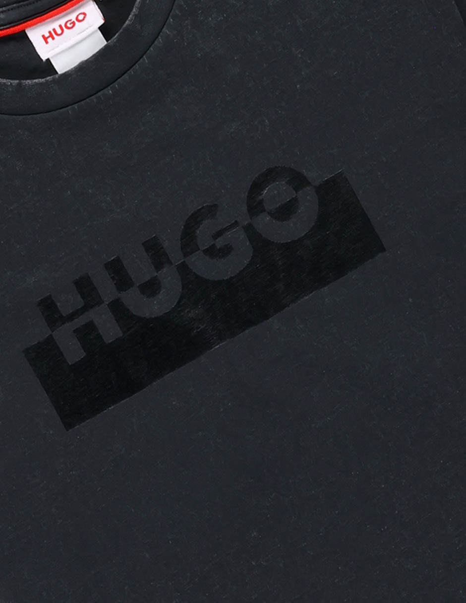 Playera Hugo manga corta para niña