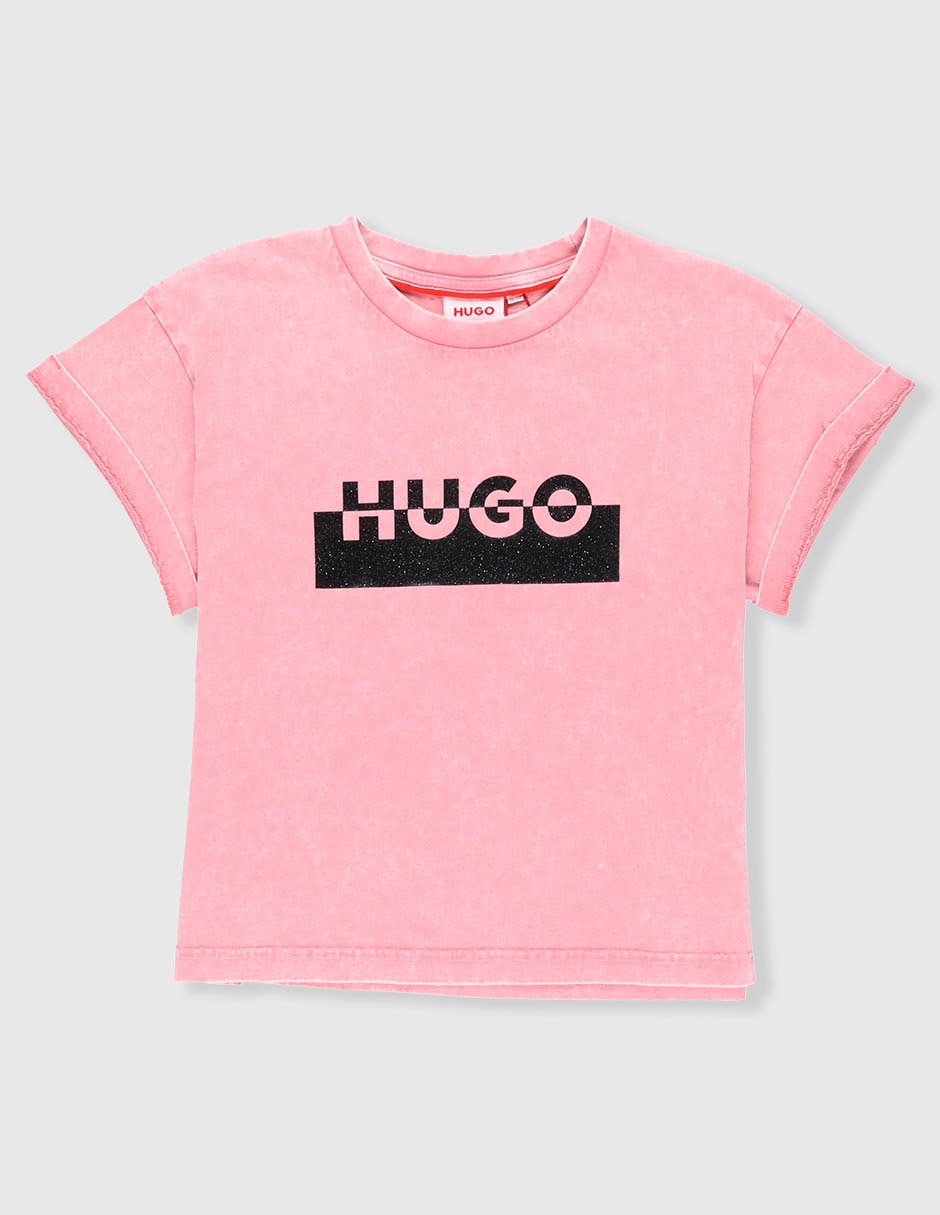 Playera manga corta para niña
