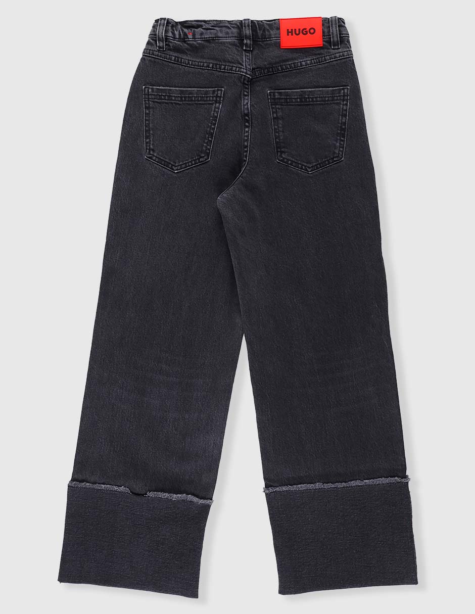 Jeans straight Hugo para niña