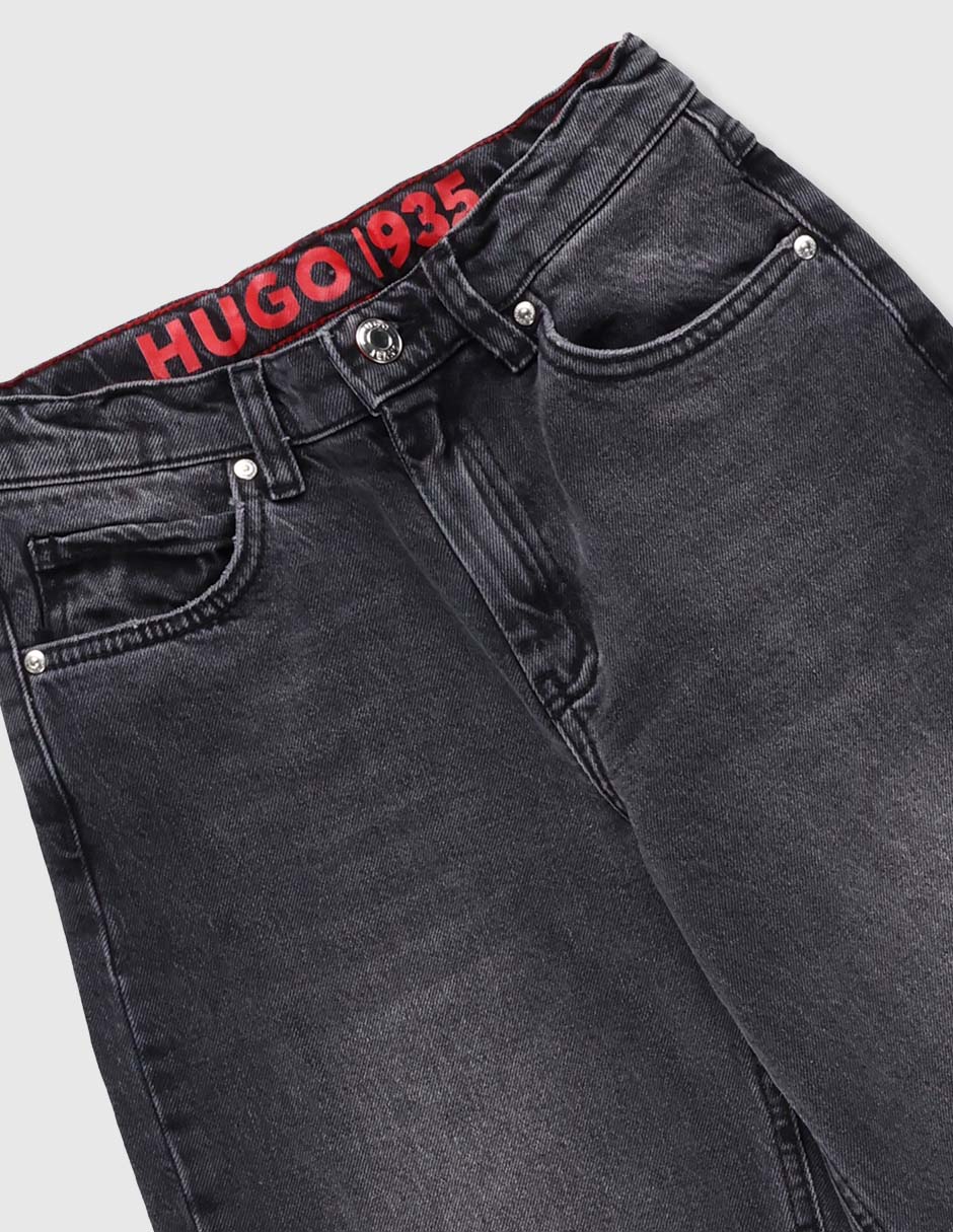 Jeans straight Hugo para niña
