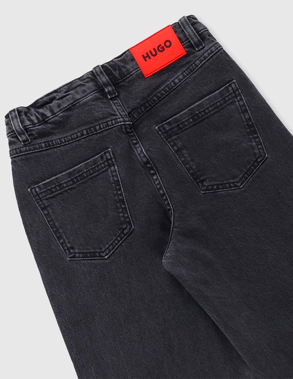 Jeans straight Hugo para niña