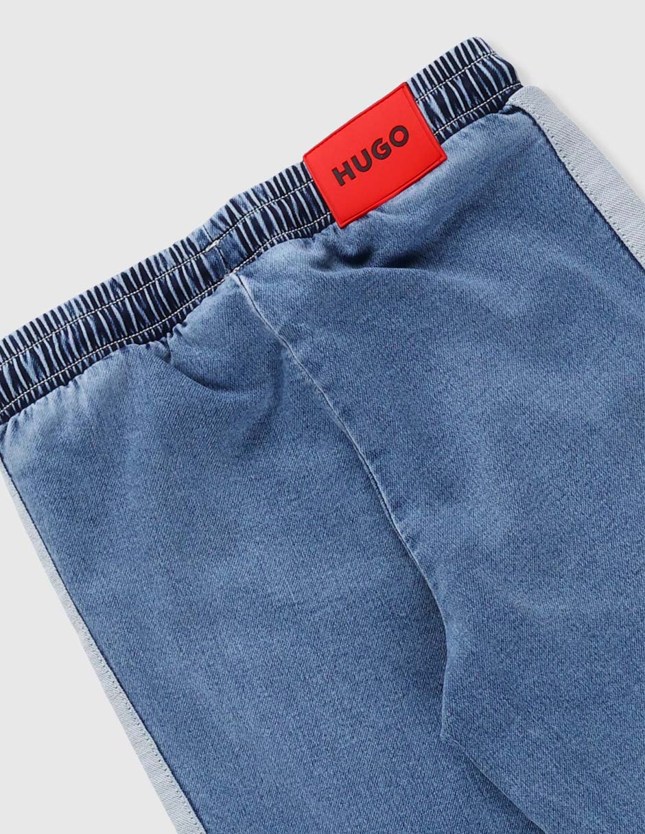 Jeans flare Hugo para niña