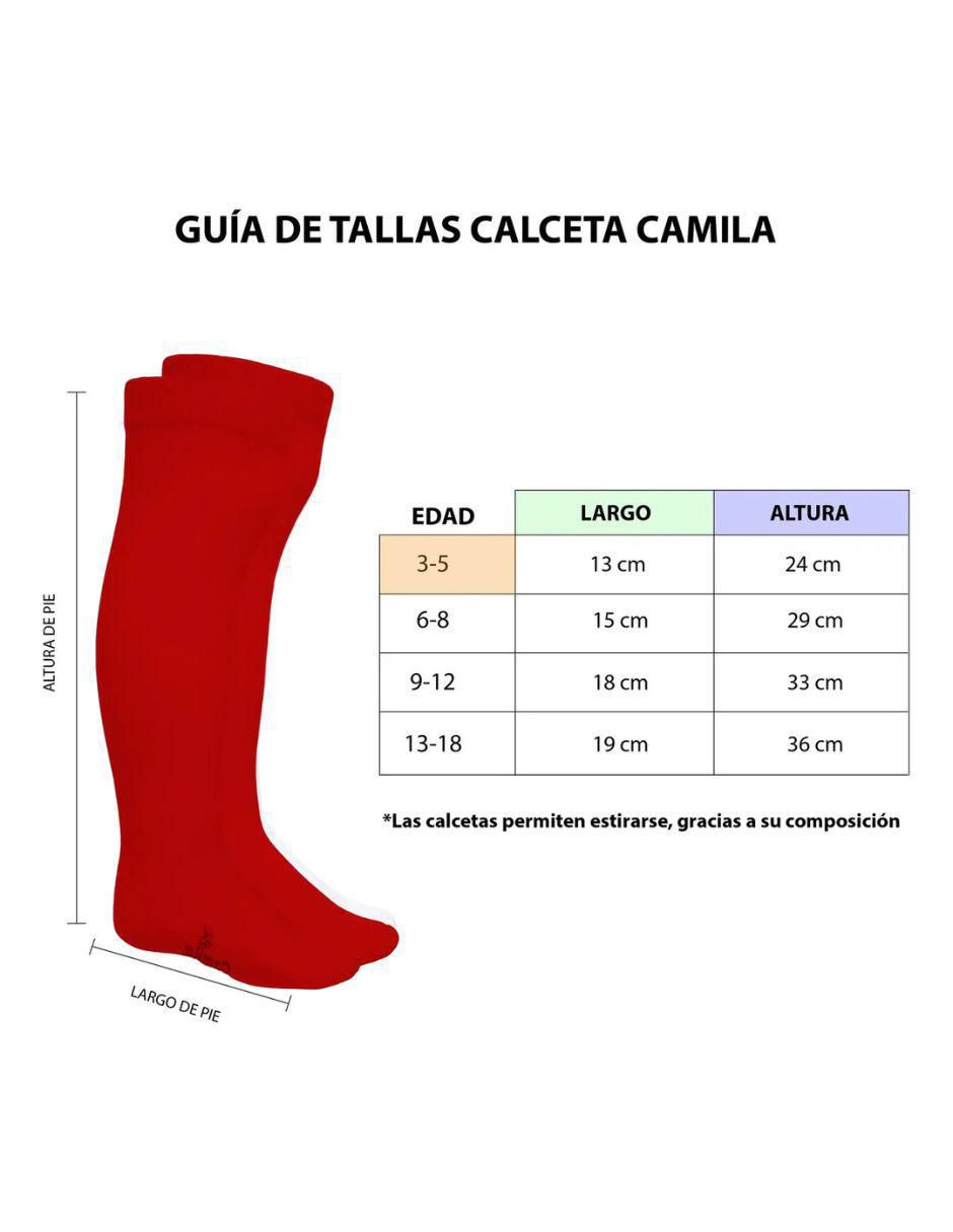 Set calceta de algodón para niña 6 pares 3