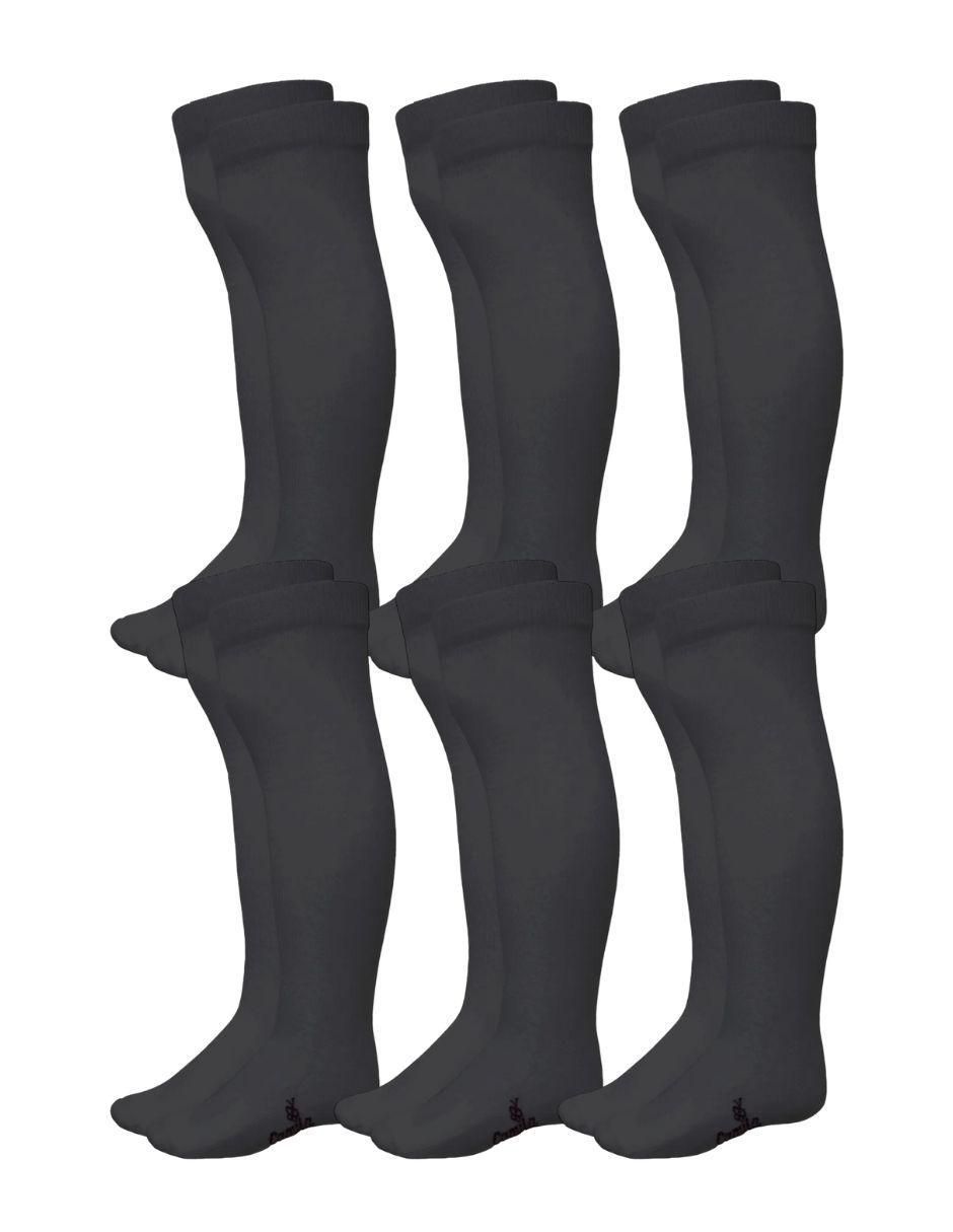Set calceta de algodón para niña 6 pares