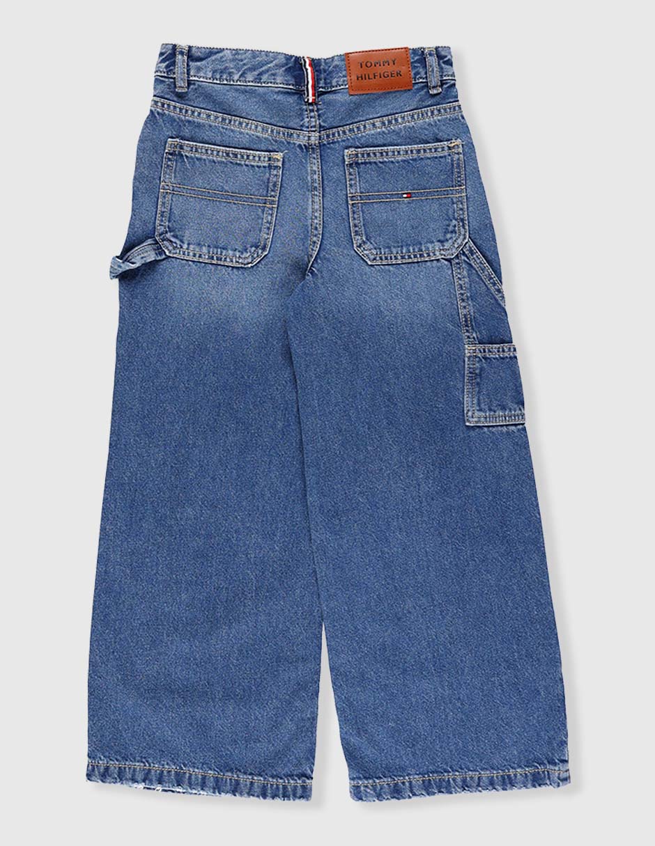 Jeans straight para niña 5