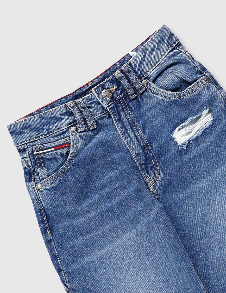 Jeans straight para niña 7