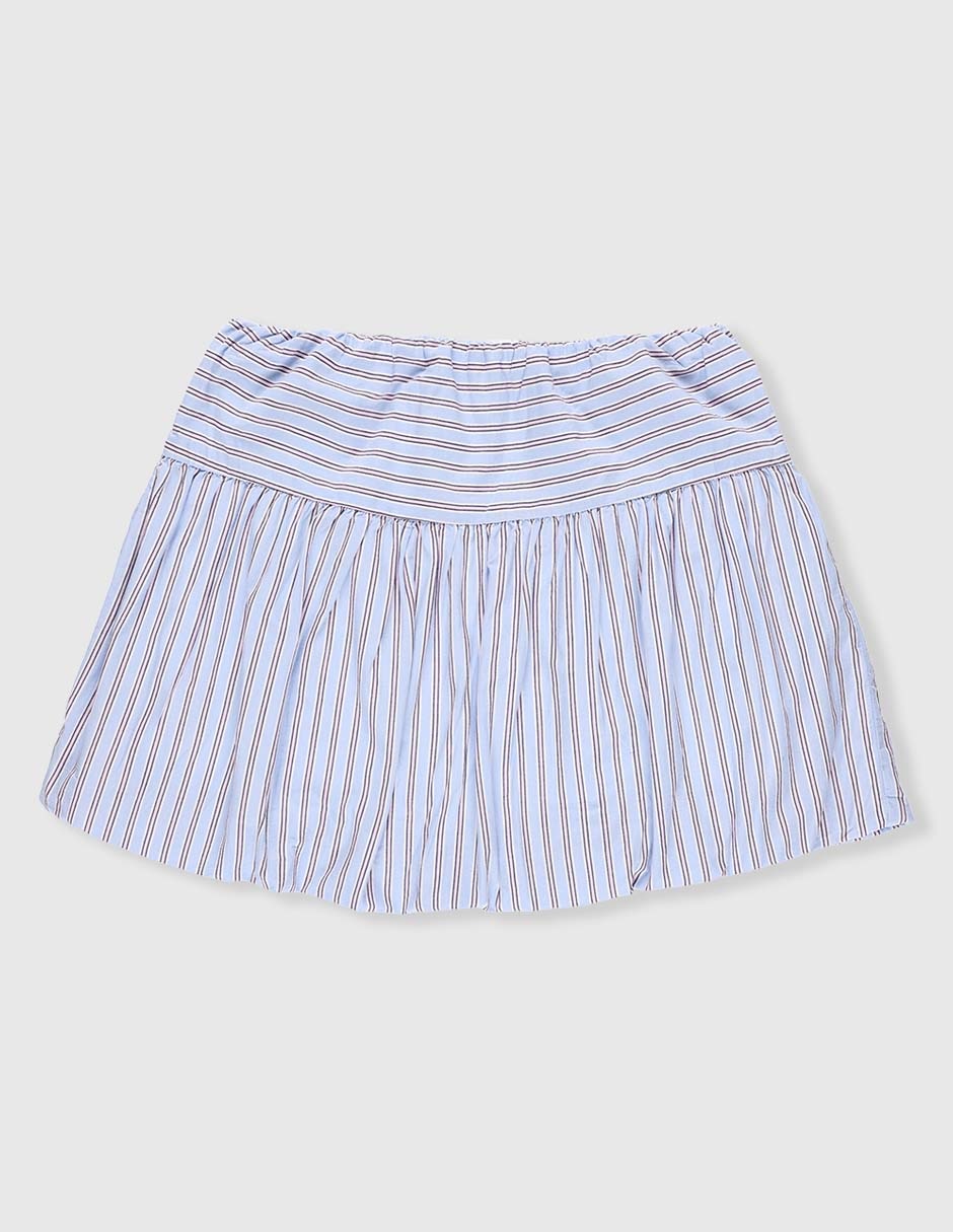 Falda Hilfiger de algodón para niña