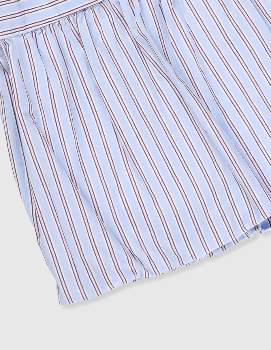 Falda Hilfiger de algodón para niña