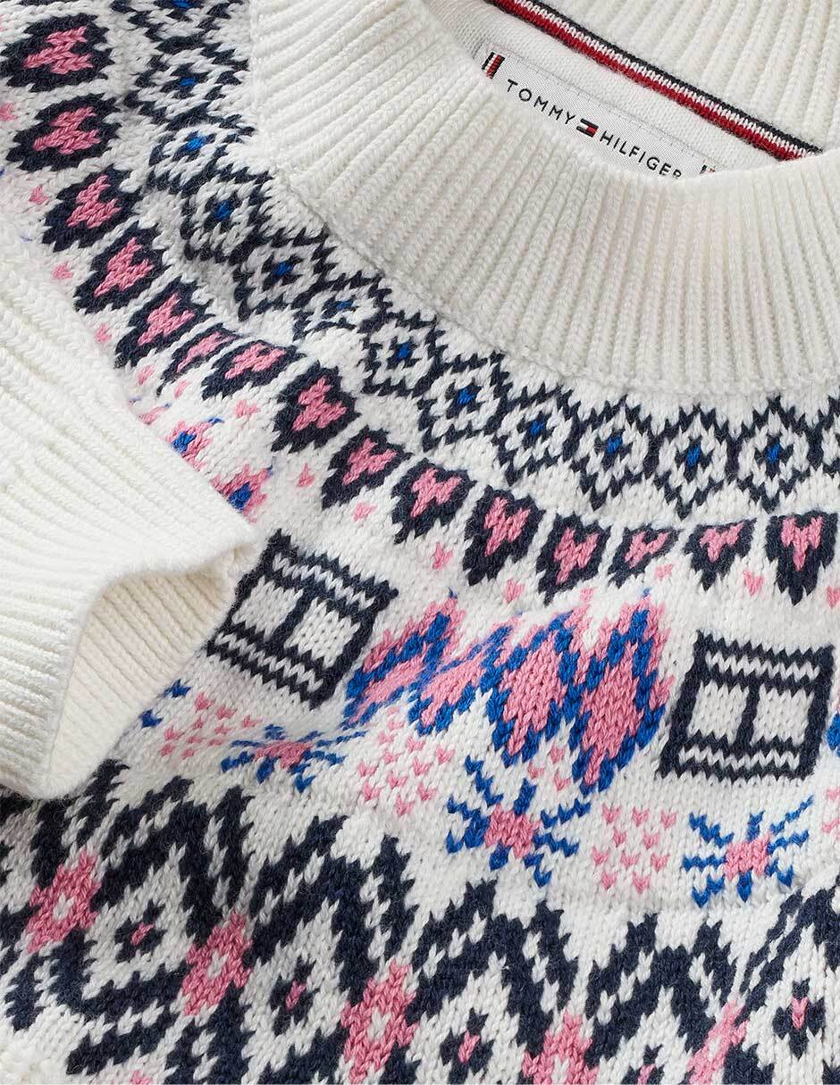 Suéter tejido Tommy Hilfiger para niña