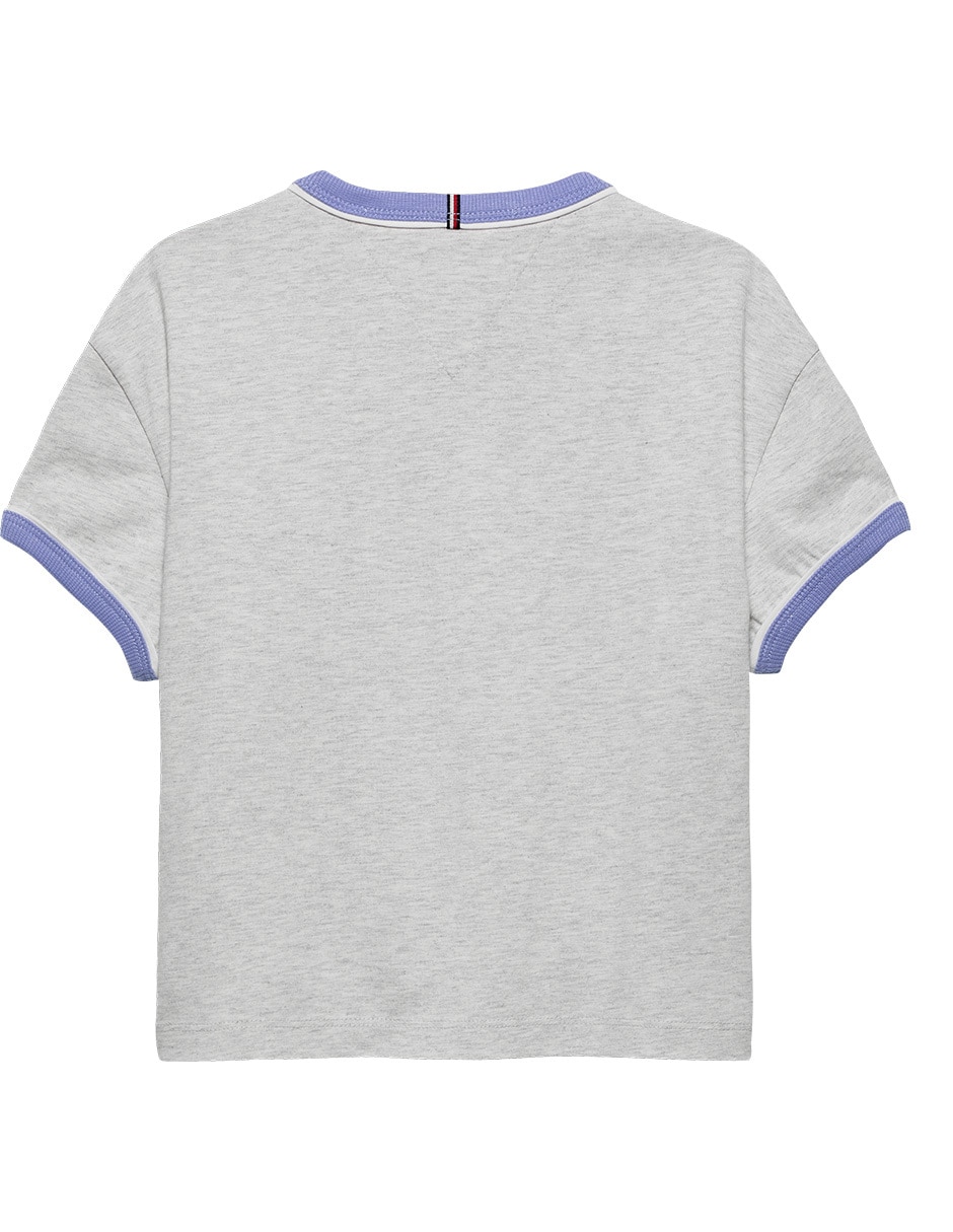 Playera manga corta para niña