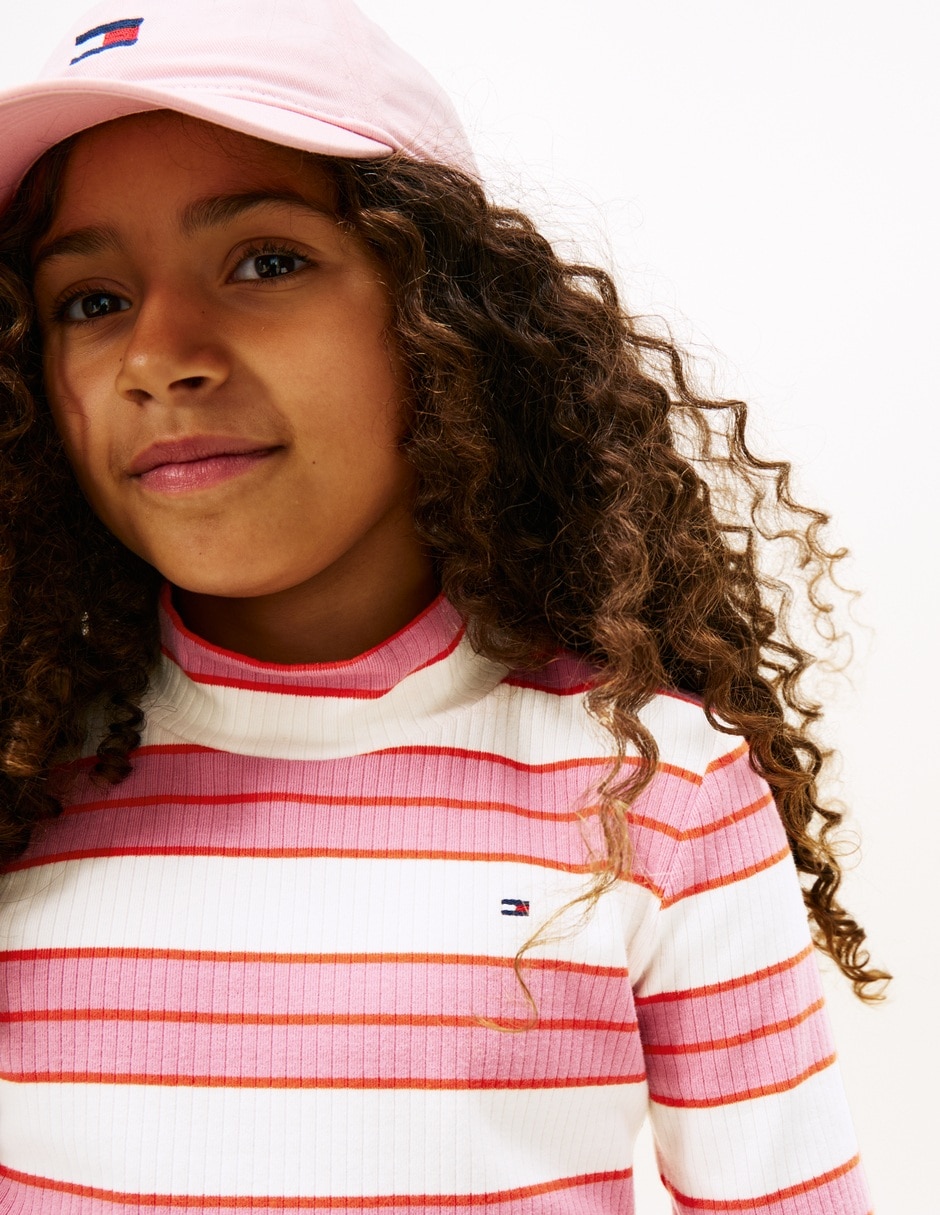 Playera manga corta para niña