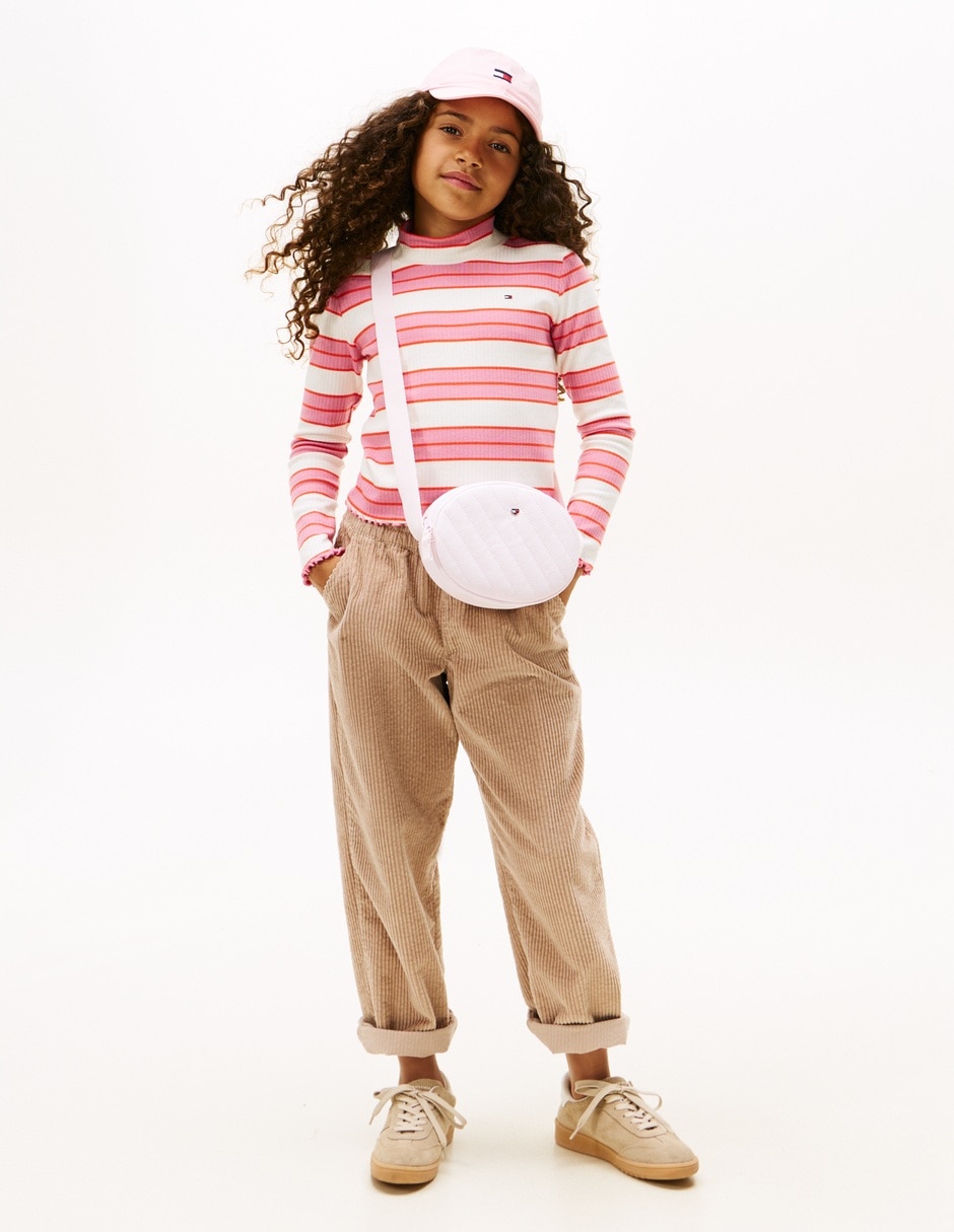 Playera manga corta para niña