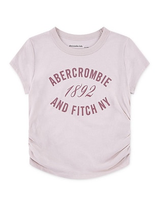 Playera Abercrombie & Fitch manga corta para niña