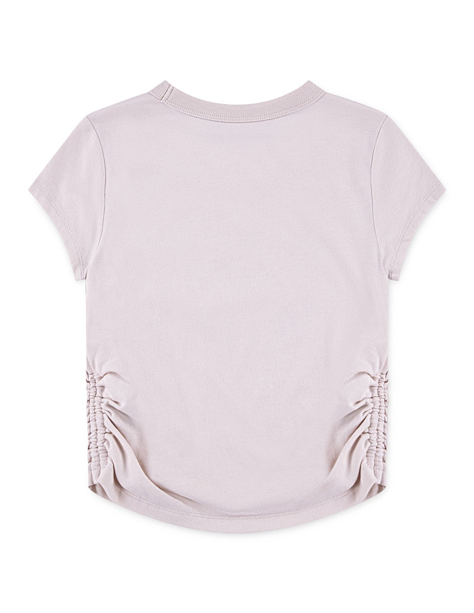 Playera Abercrombie & Fitch manga corta para niña