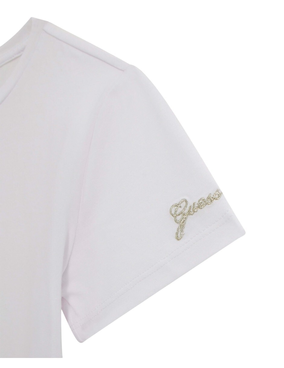 Conjunto Guess j5bk01j1300-g011 de algodón para niña