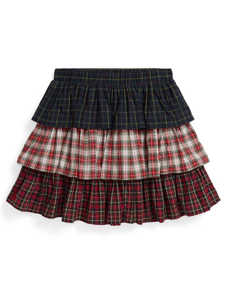 Falda Polo de algodón para niña