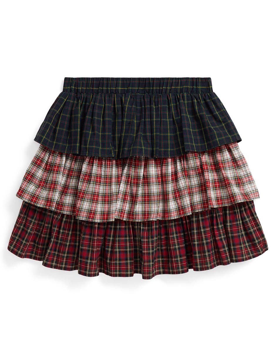Falda Polo de algodón para niña