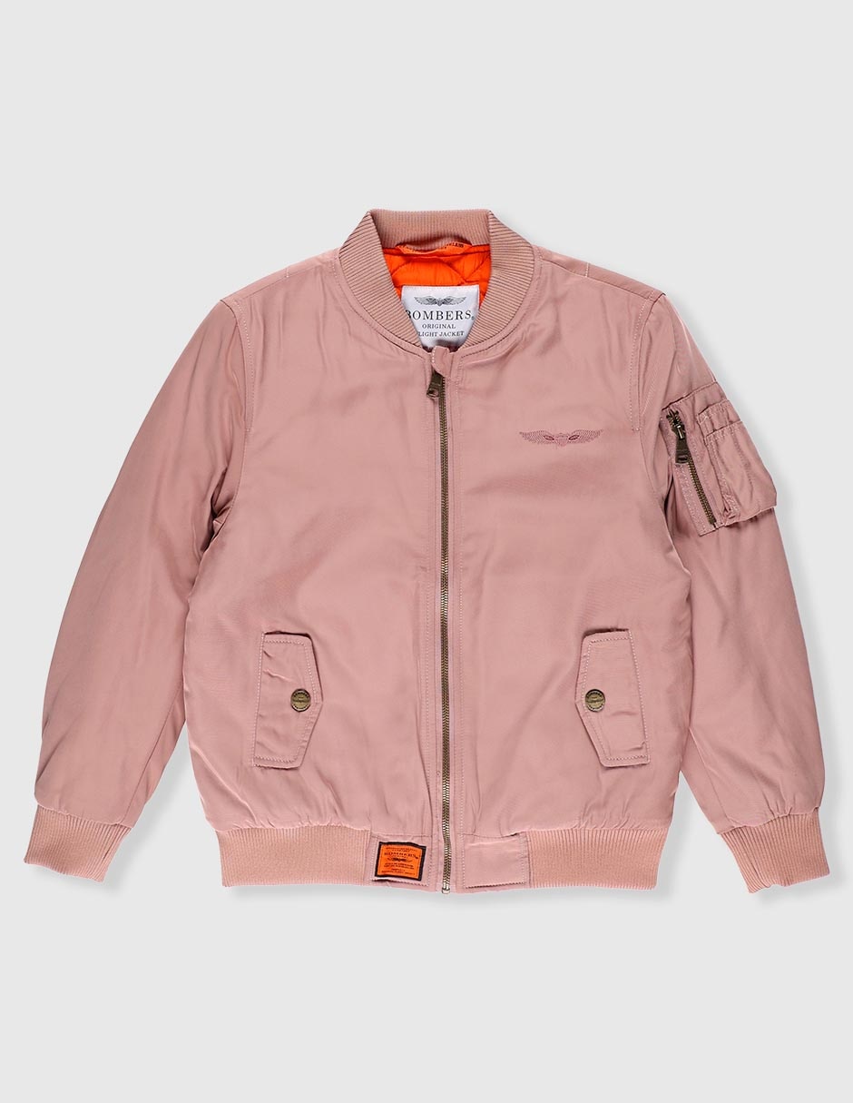 Chamarra Bombers para niña