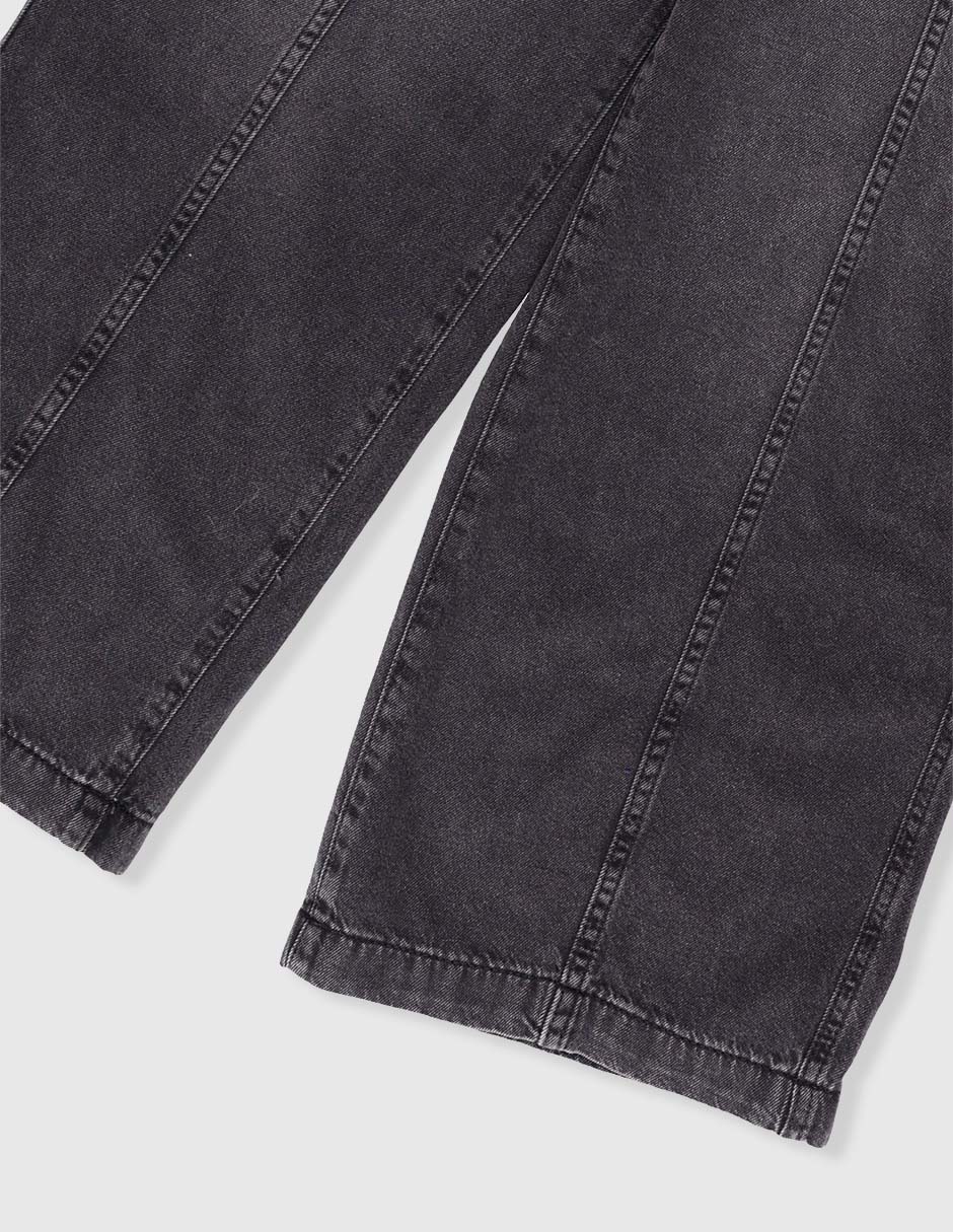 Jeans amplio Calvin Klein lavado desgastado para niña