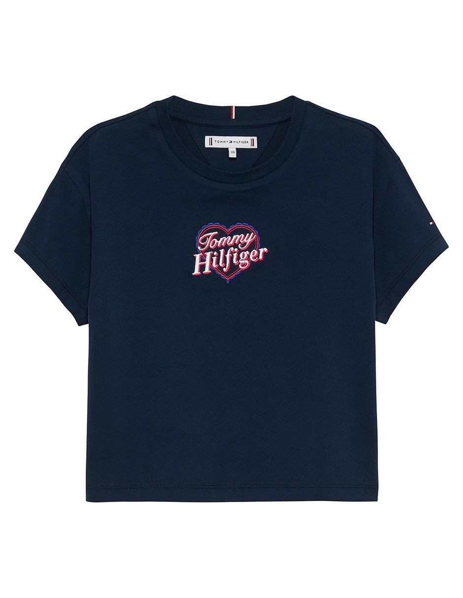 Playera manga corta para niña Playera manga corta para niña