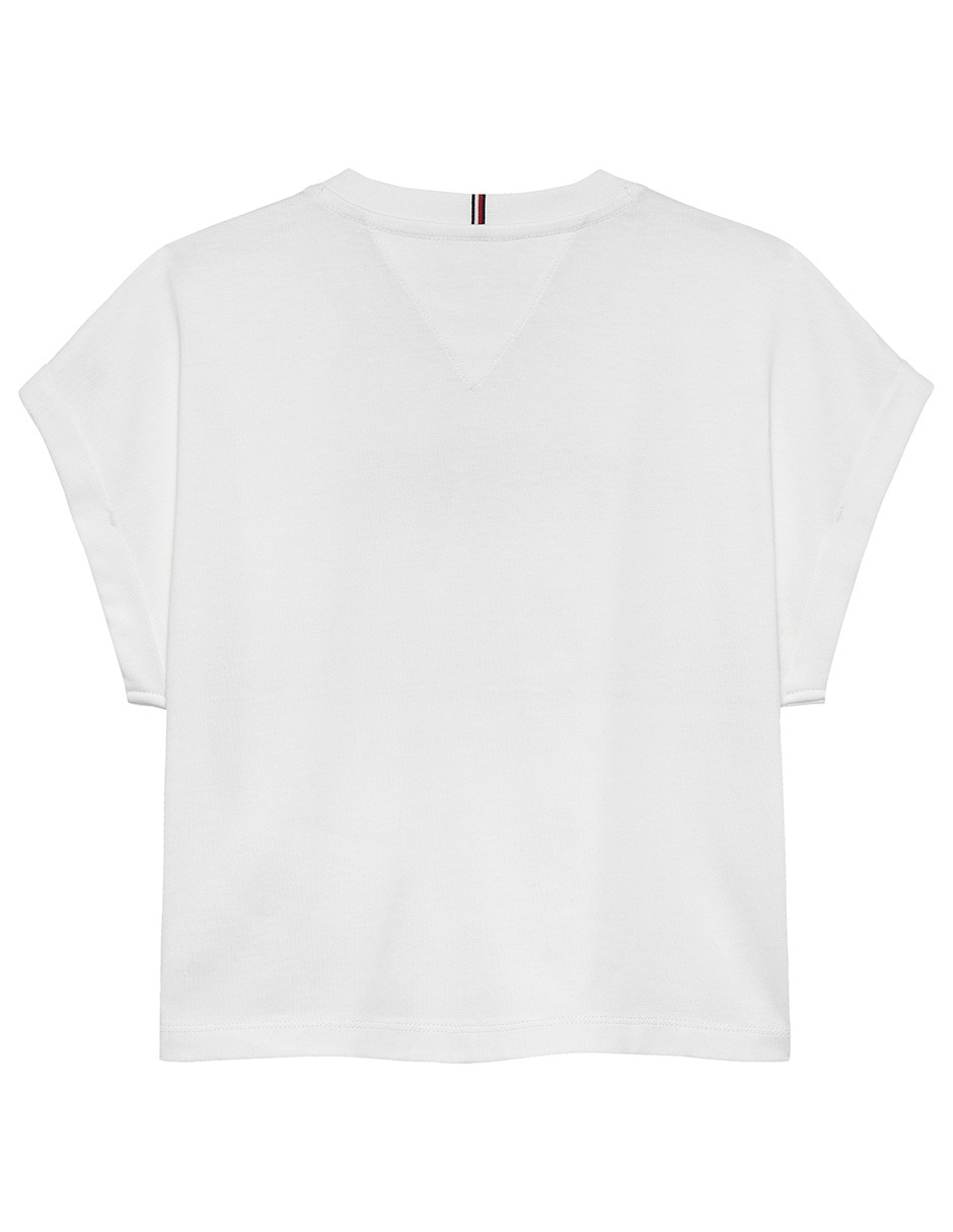 Playera manga corta para niña