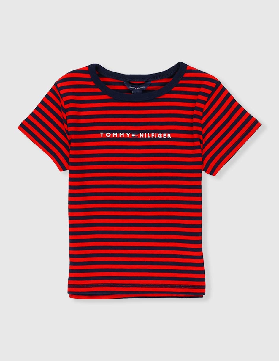 Playera Tommy Hilfiger manga corta para niña