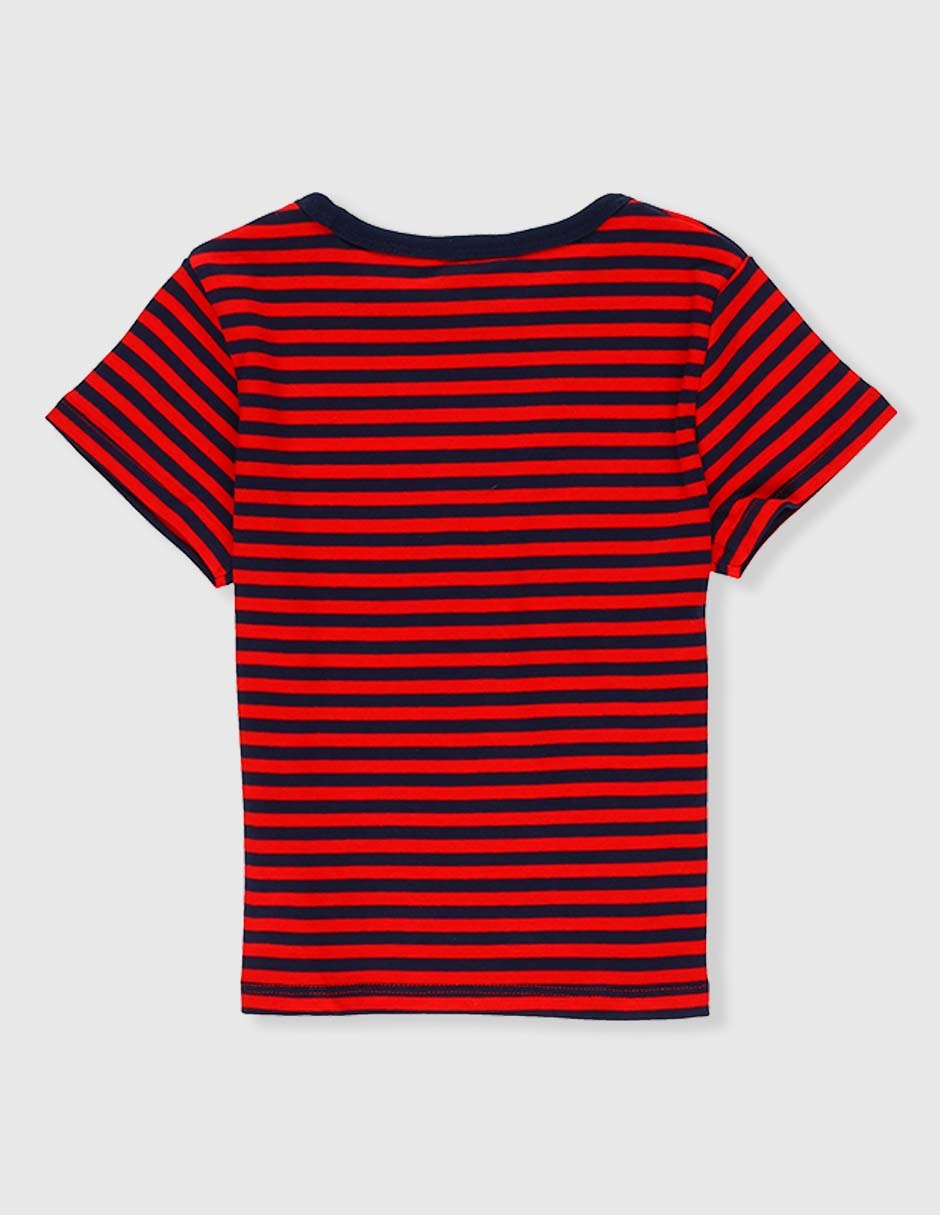 Playera Tommy Hilfiger manga corta para niña