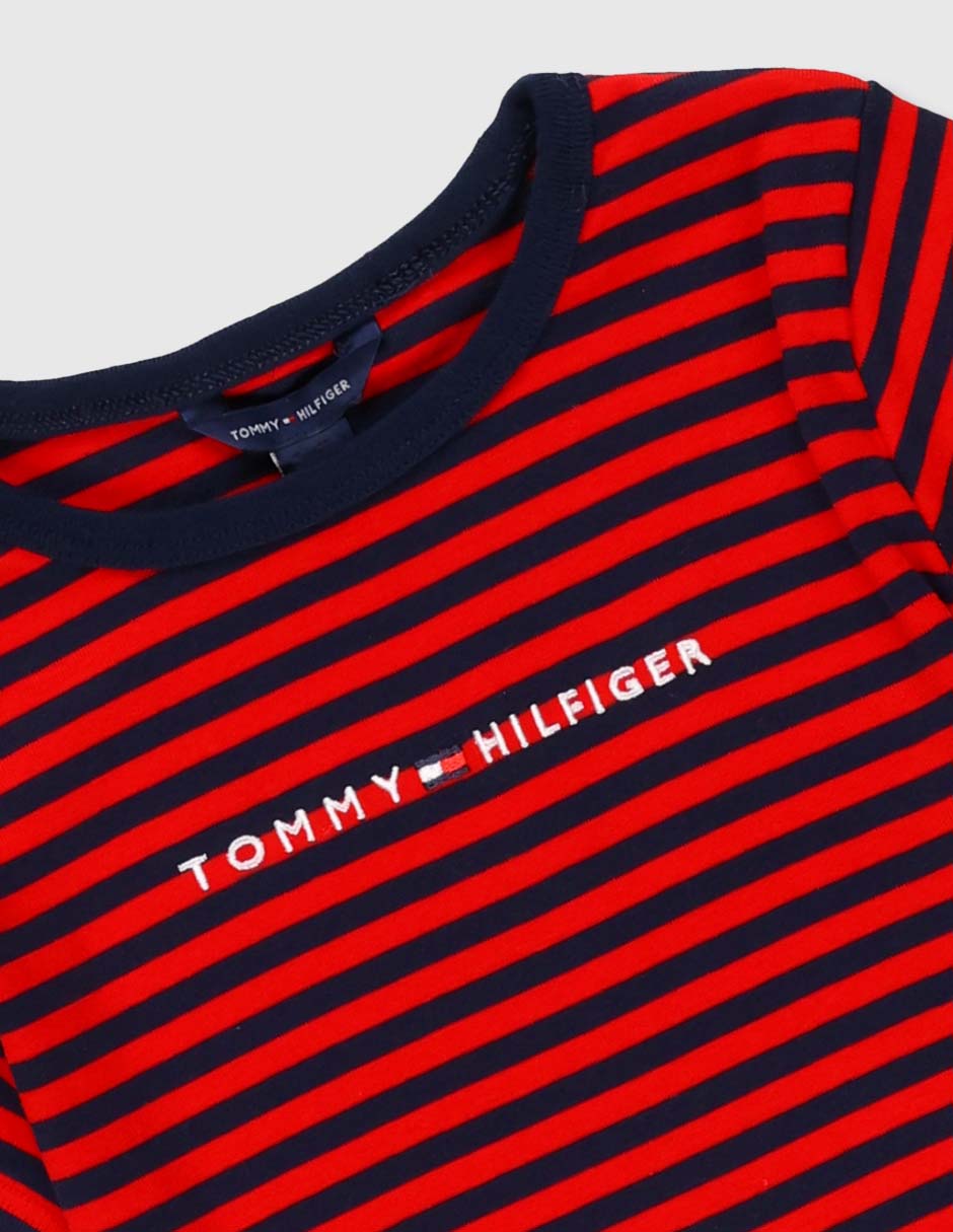Playera Tommy Hilfiger manga corta para niña