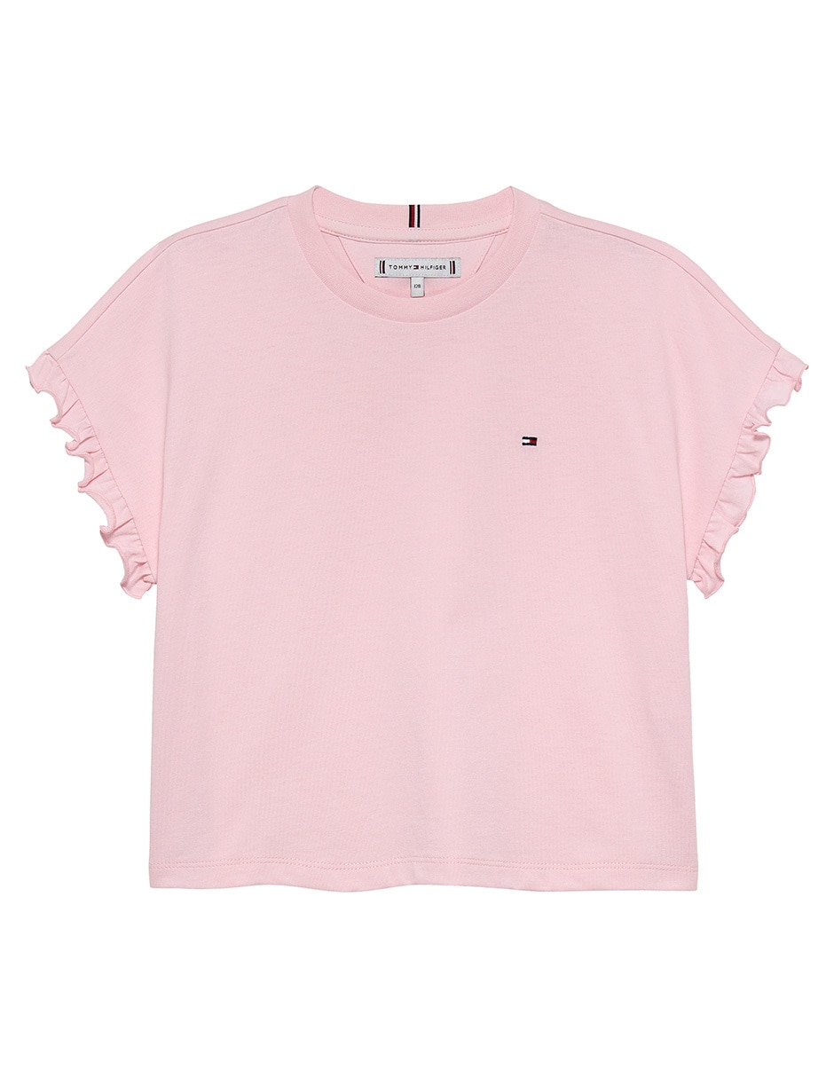 Playera manga corta para niña