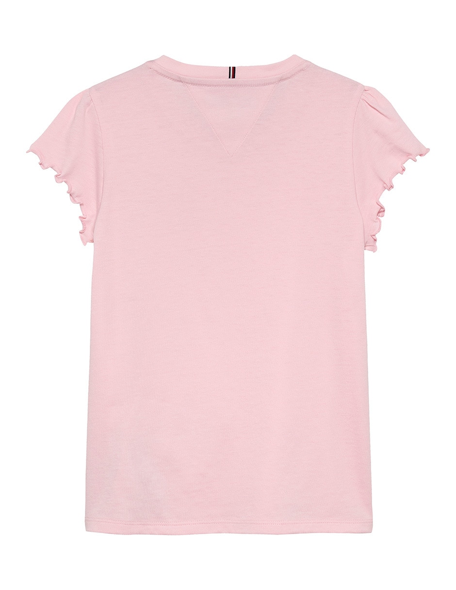 Playera manga corta para niña