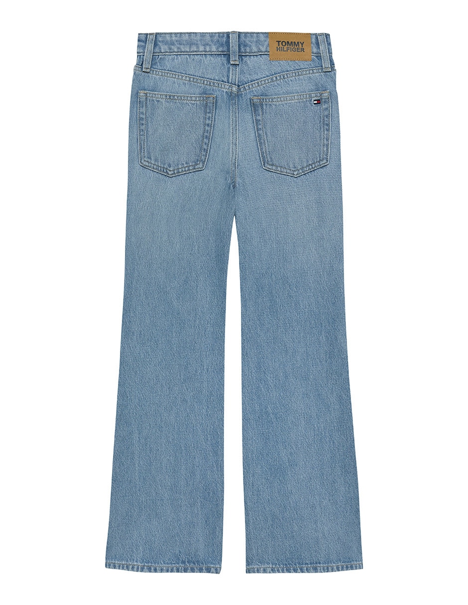 Jeans straight Hilfiger para niña 4