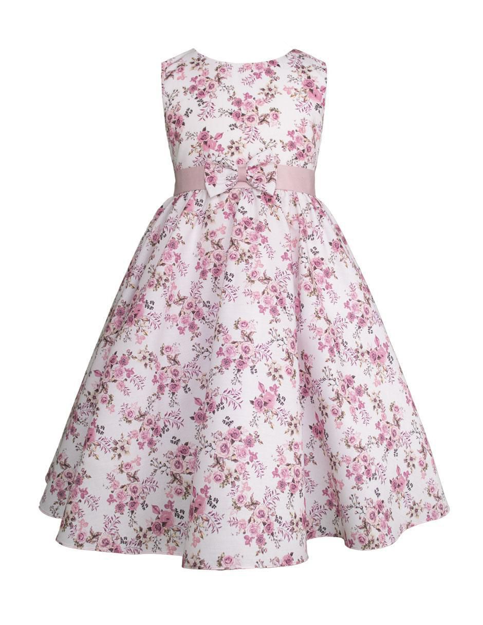 Vestido con suéter manga larga para niña 5