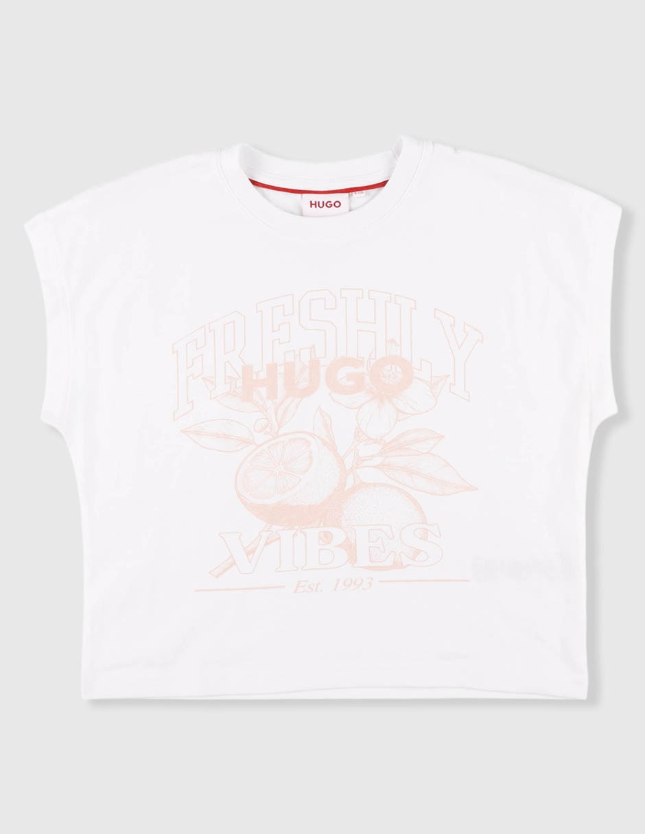 Playera hugo para niña