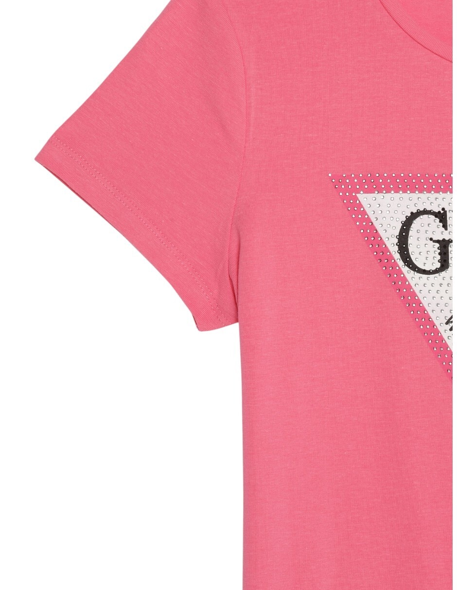 Playera manga corta para niña